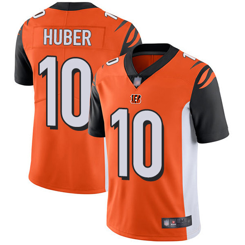 Cincinnati Bengals Limited Orange Men Kevin Huber Alternate Jersey NFL Footballl #10 Vapor Untouchable